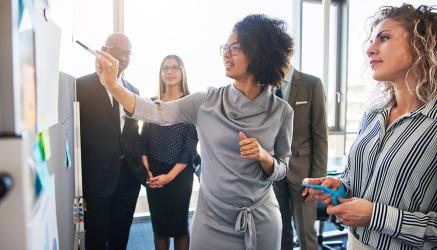 Data-informed action plan improves employee experience
